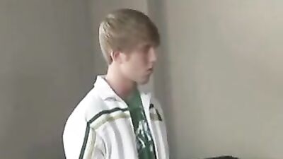 Neighborly Deeds: Blonde Twinks Hot Gay Porn Adventure