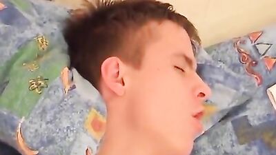 Gay Twink Cum Shots Jacking: More Solo Handjobs on My Wall!