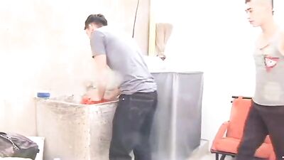 Amateur Latino Oral Adventures: Sex in the Laundry Room