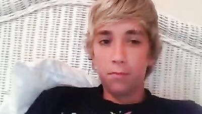 Blonde Boy Cum Shots - Sexy Teens Handjob Adventure