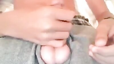 Blonde Boy Cum Shots - Sexy Teens Handjob Adventure