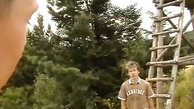 Outdoor Gay Porn Adventure - Action Bareback