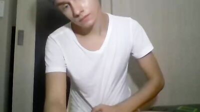 Gay Porn Cam Show - Horny Hottie Reveals All!