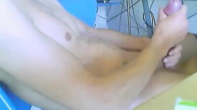 Cum Shots Frenzy: Boy Shoots Hot SEMEN on His Chest!