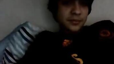 Brazilian Amateur Web-Cam Boy - Huge Cock Surprise!