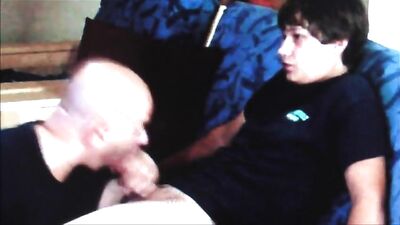 Young Boys Oral Pleasure With Older Step-Uncle