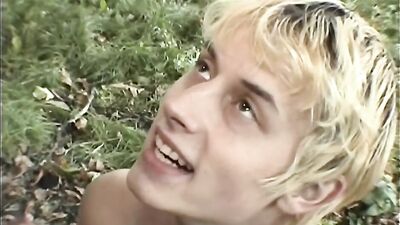 Blond Twinks Swapping Cum Shots in the Woods