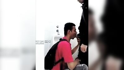 Public Toilet Fetish Oral Voyeur - Caught Sucking Revenge