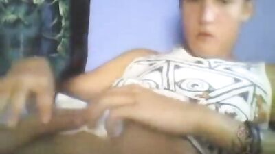 German Boy Webcam Cum Shot Handjob: Johannes Sexy Return!