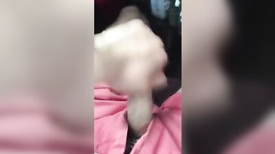 The Bus Stop: Amateur Cum Shots and Handjobs