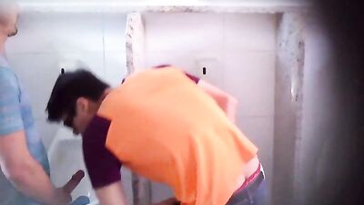 Stall Sexcapades: Public Toilet Action Amateur