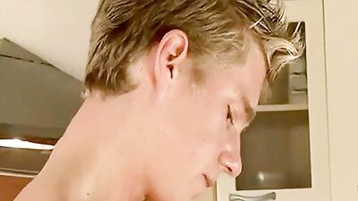 Kitchen Frenzy: Raw and Nasty Oral Action!