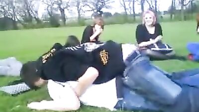 Gay Porn Public Outing Twinks: Amateur Fun in Humpy Park