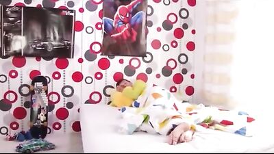 Satisfy Your Teddy Bear Cravings with Carrots: A Teen Boys Solo JO Session!