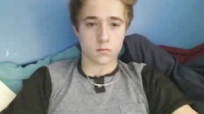 Young & Smooth Blond Boy - Cum Shots & Webcam Fun