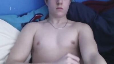 Young & Smooth Blond Boy - Cum Shots & Webcam Fun
