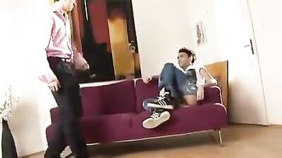 Boys on the Couch Revisited: Action-Packed Gay Porn Fun!