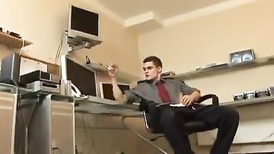 No More Holding Back: Office Orgy