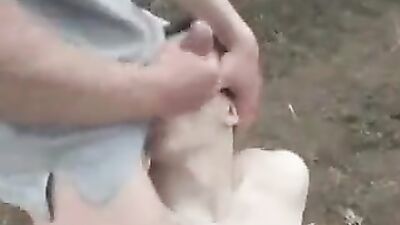 Outdoors Public Boys Training: Wild Porn Adventure!