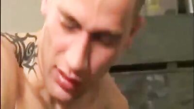 Gay Military Action Storeroom 3-Way Fuck Fest!