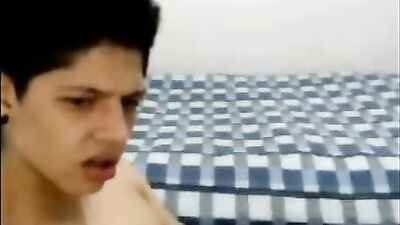 Young Latino Cutie Webcam Handjob & Cum Shot - Sexy Cam Boy
