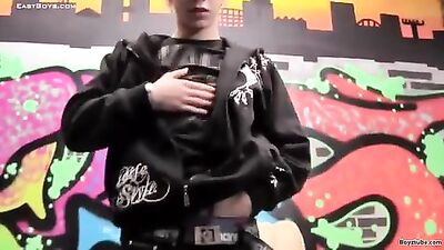 Connys Ass Play Blond Boys Cum Shots!