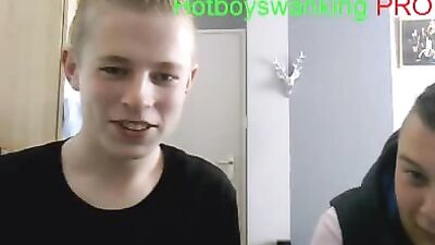 Blond Boys Cum Shots: Sexy Teens Wild JOI and Wanking Sessions!