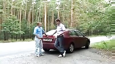 Break on the Road: Bareback Action