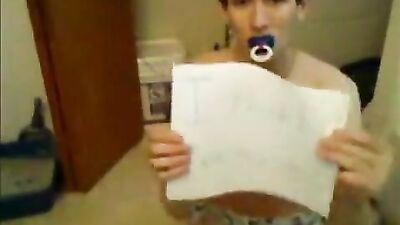 Gay Porn Diaper Boys Fetish: Teen Step Son in Action!