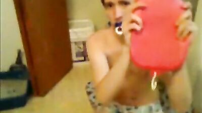 Gay Porn Diaper Boys Fetish: Teen Step Son in Action!