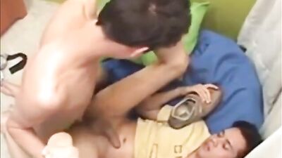 Sole mates - Foot Fetish Latino Oral Gay Porn Video!