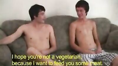 Hot Twink Threesome: Pick Up & Fuck Action!