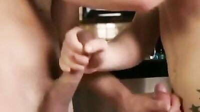 Two Tongue Studs: Ass Play Cum Shots Oral (Gay Porn Video)