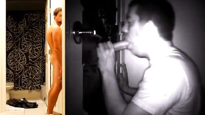 Gay Porn Glory Hole! Straight Guys Cum Shots and Oral Pleasure