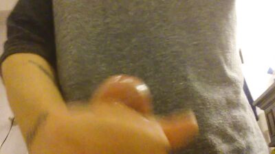 Cumming with Ben: Amature Big Cocks Fun in the Bathroom!