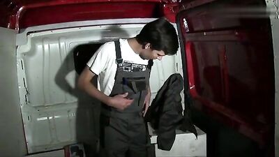 Bareback for cash - delivery boy