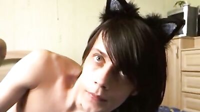 Fucking A Boy Pussy: Bareback Oral Web-Cam