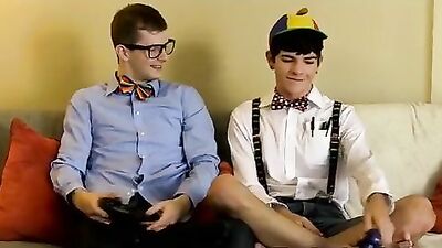 Exploring Gay Porn: Dorky Twink Boys Get Down and Dirty!