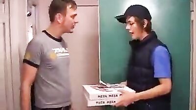 Smooth Pizza Boy has obvious Deadbeat Daddy Fetish