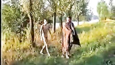 Outdoor Vintage Teen Cumshot Action