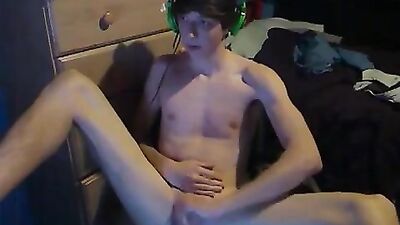 Jerking for tips: Cum Shots Solo Web-Cam