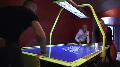 Gay Arcade Explosion: Action Group Sex!