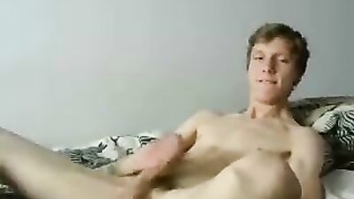 Blondies Creamy Ab Shot SEMEN Cum!