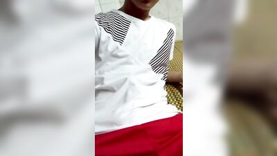 Gay Porn - First Time Fun Solo: The Shortest Clip Revisited!