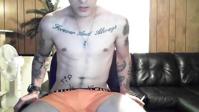 Web-Cam Solo: His Undressing Desire - Gay Porn Video