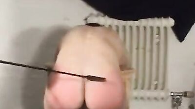 Gay Fetish Porn: Over The Stool Man - Action Ass Play!