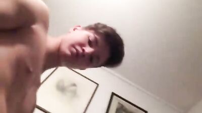 Boy Wanks in Bathroom: Gay Solo Porn Experience