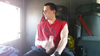 Gay Train Yard Jack-Off Cum Shots: Amateur Big Cocks Exposed!