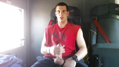 Gay Train Yard Jack-Off Cum Shots: Amateur Big Cocks Exposed!