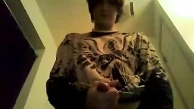 Gay Porn: Smooth Wanking Cumshot Teen Boy!